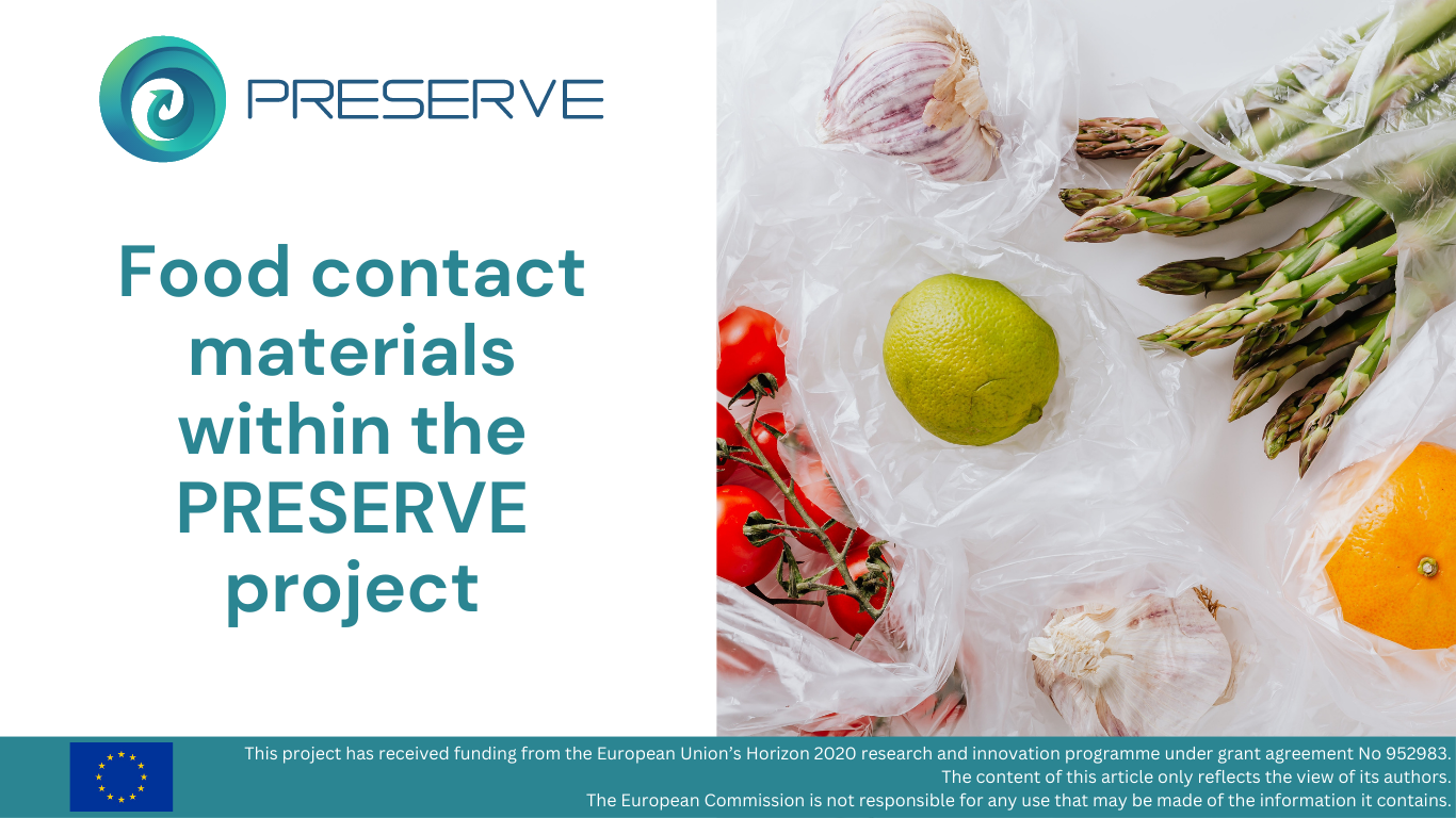 PRESERVE food contact materials regulation