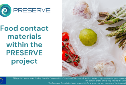 PRESERVE food contact materials regulation